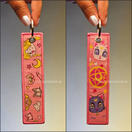 Sailor Moon (code 2) Flip Side Embroidered Keychain (15 cm)