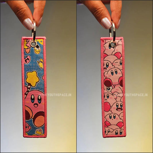 Kirby Flip Side Embroidered Keychain (15 cm)