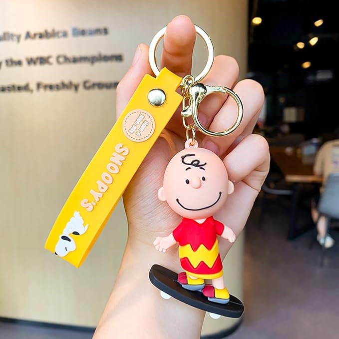 Snoopy 3D Silicone Keychain