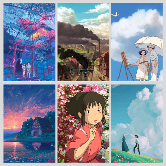 Studio Ghibli Poster Combo 2
