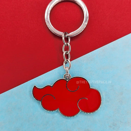 Cloud Metal keychain