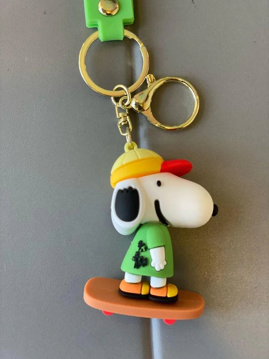 Snoopy Silicone Keychain