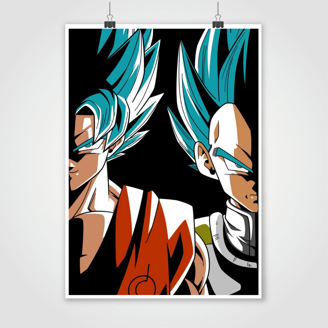 Goku and Vegeta 19*13 Poster