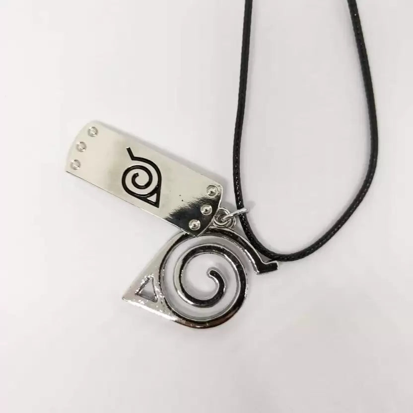 Konoha leaf Headband Pendant (Silver)