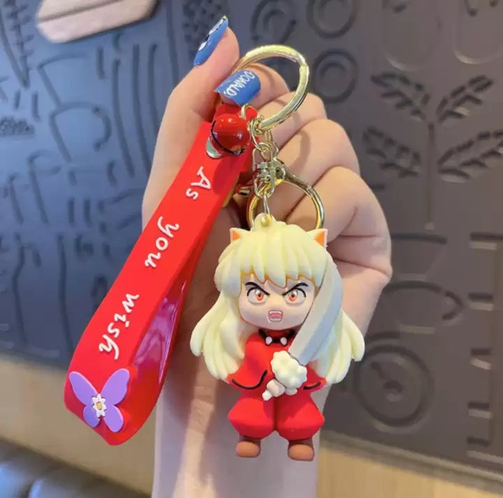 Mubco Inuyasha 3D Silicone Keychain