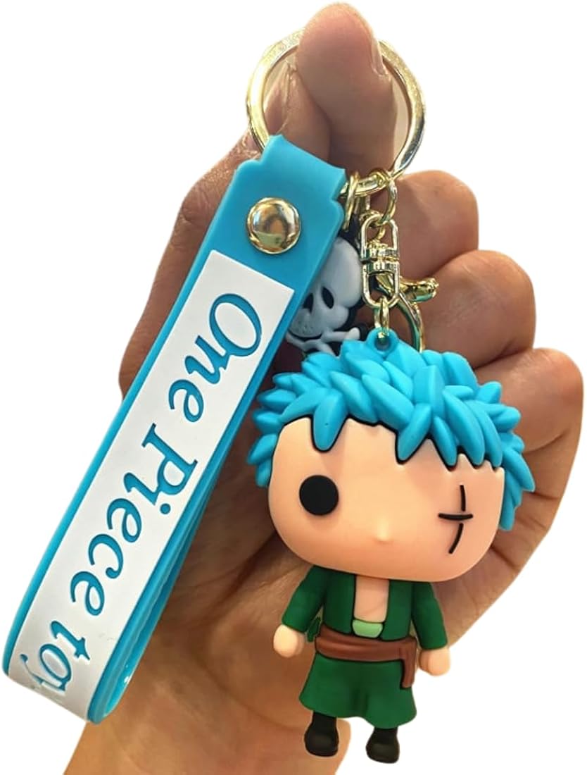 One Piece Anime Zoro Keychain