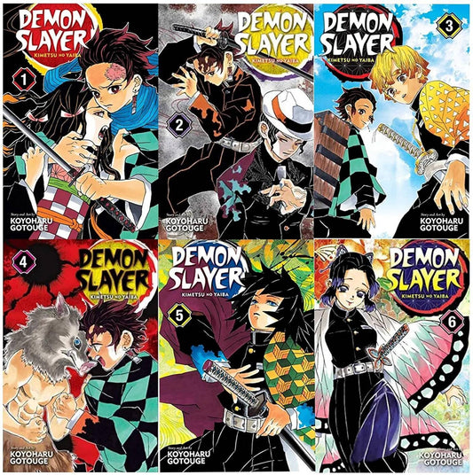 Demon slayer vol. 1-6 Set