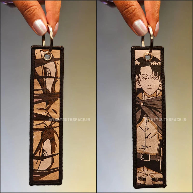 Levi Flip Side Embroidered Keychain (15 cm)