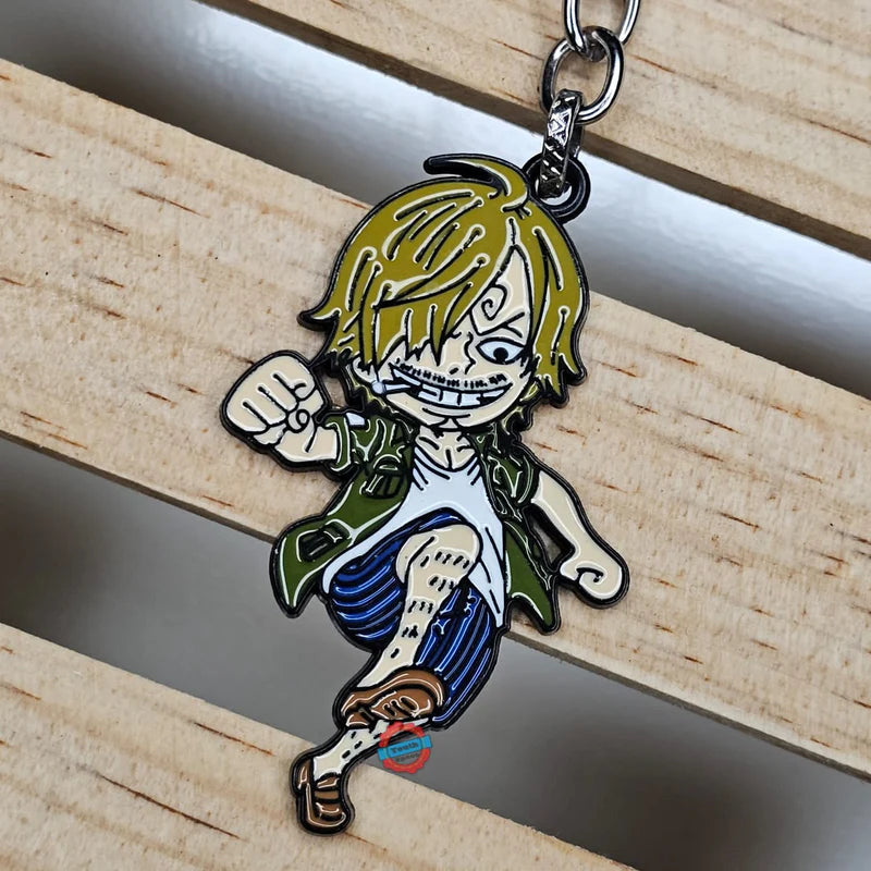 Sanji metal keychain (code 2)