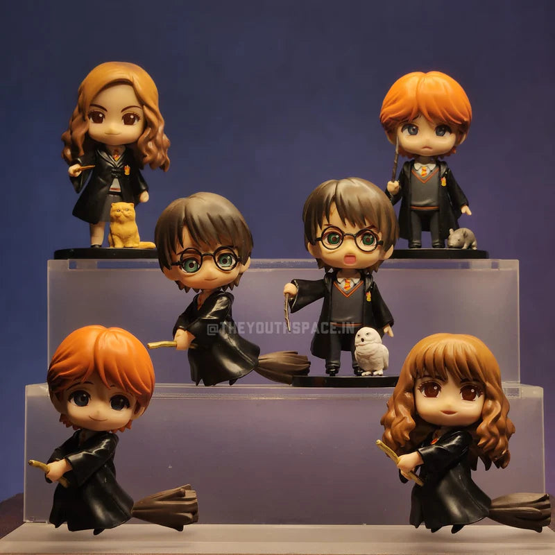 HARRY POTTER SET OF 6 FIGURES