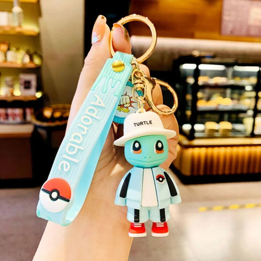 Pokemon 3D Silicone Keychains