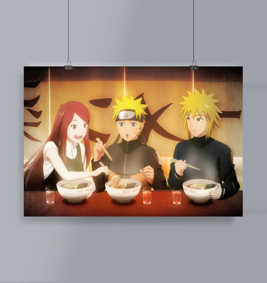 Naruto Family Poster Landscape