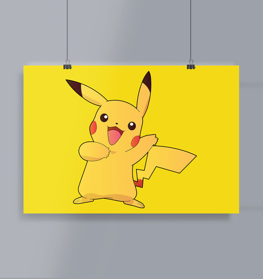 Pikachu Poster  Landscape Pokemon