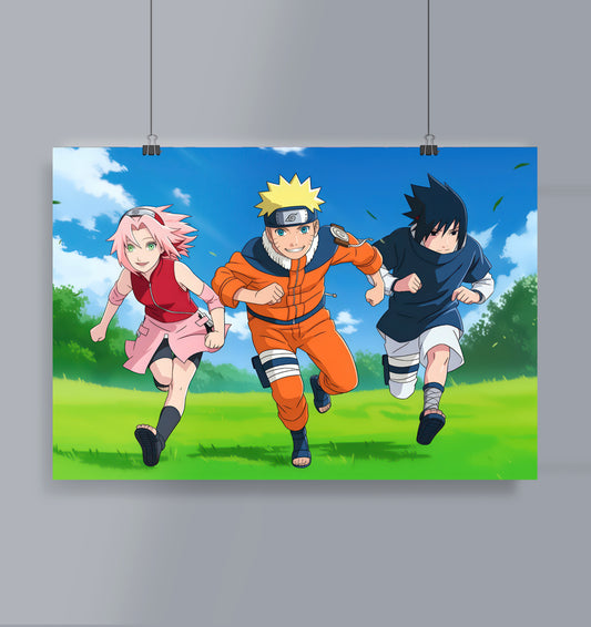 Team 7 Naruto Poster Landscape