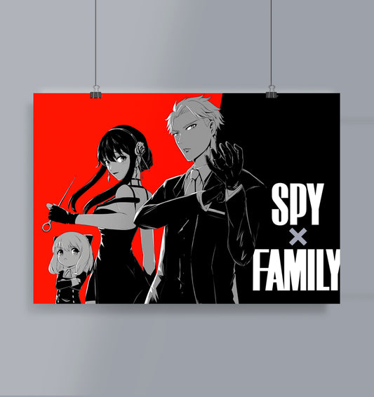 Spy Family Poster Landscape