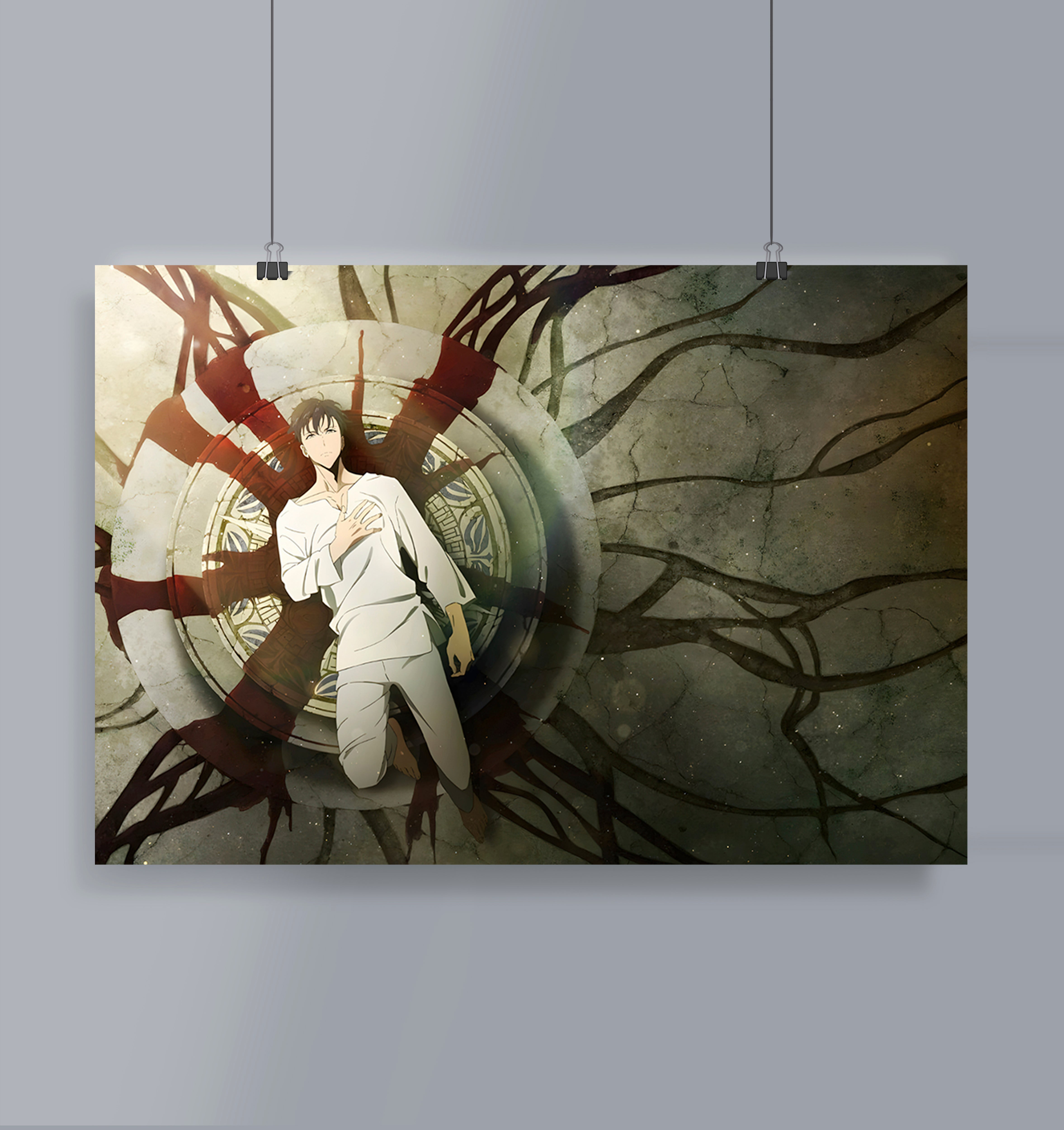 Solo Levelling Double Dungeon Poster Landscape Mangastore solo-levelling-double-dungeon-poster-landscape-mangastore