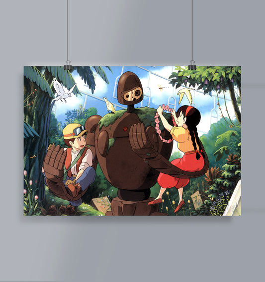 Castle in the Sky Poster Landscape