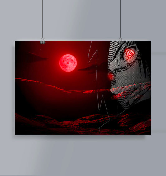 Madara Uchiha Poster Portrait