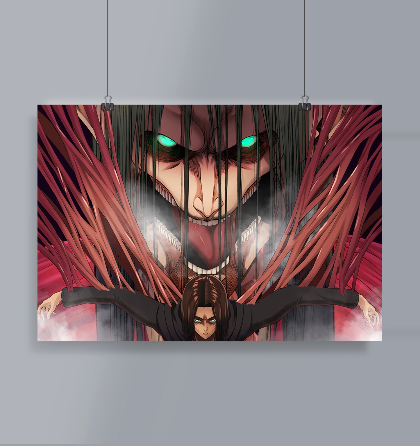Eren X Attack Titan Landscape