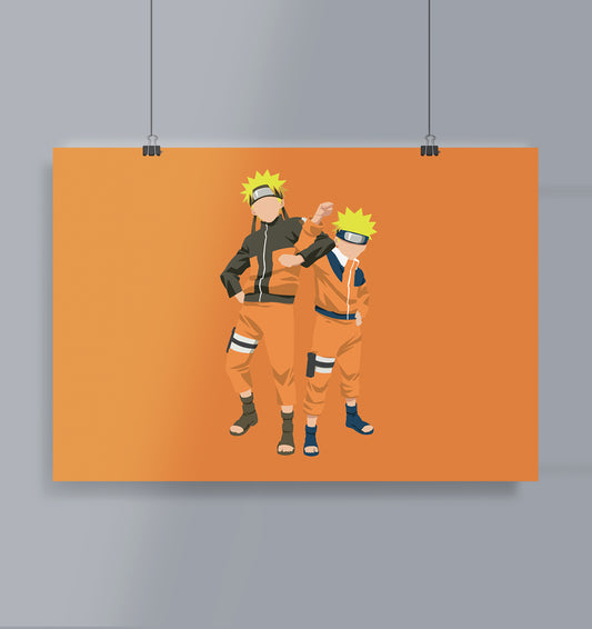 Faceless Naruto Poster Landscape
