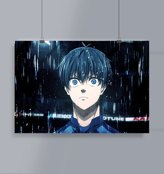 Isagi 13*19 Poster 2 Landscape Blue Lock