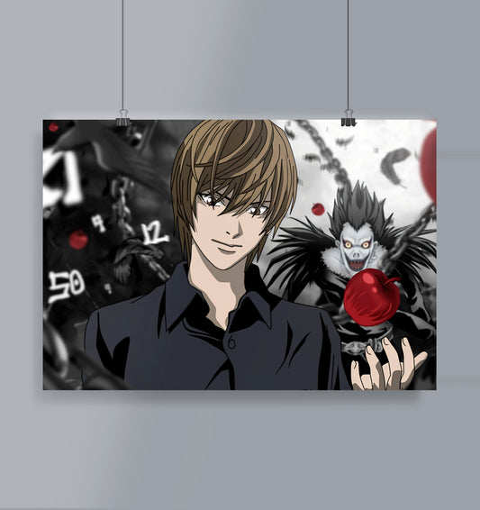 Yagami Light Poster Landscape Death Note