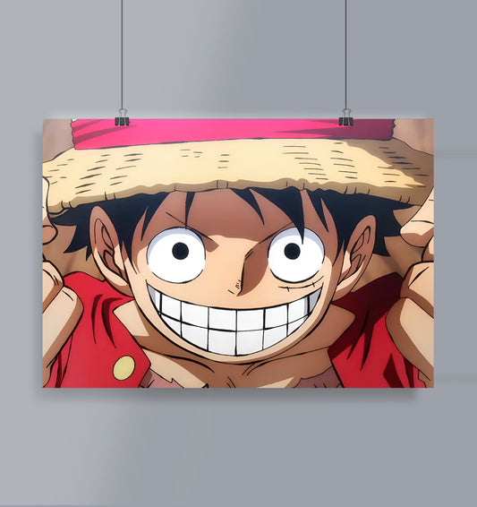 Luffy Poster Landscape  One Piece