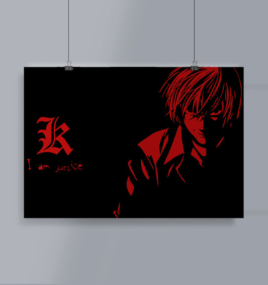 Kira Death Note Poster Landscape