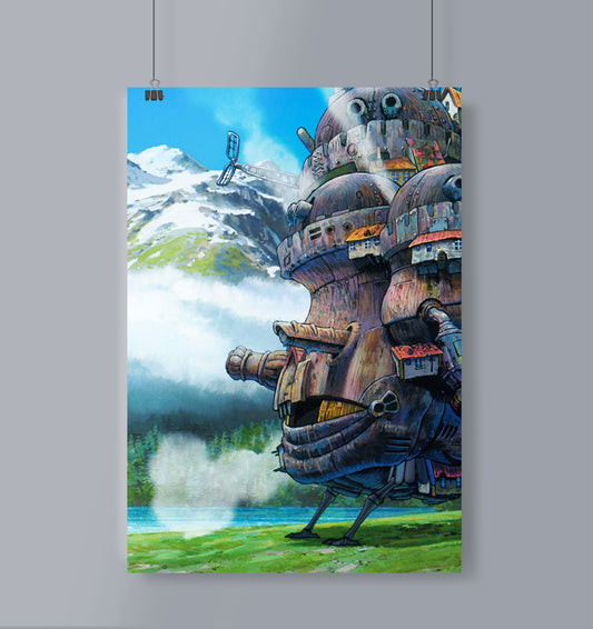 Howl's Moving Castle Poster 19*13 Portrait