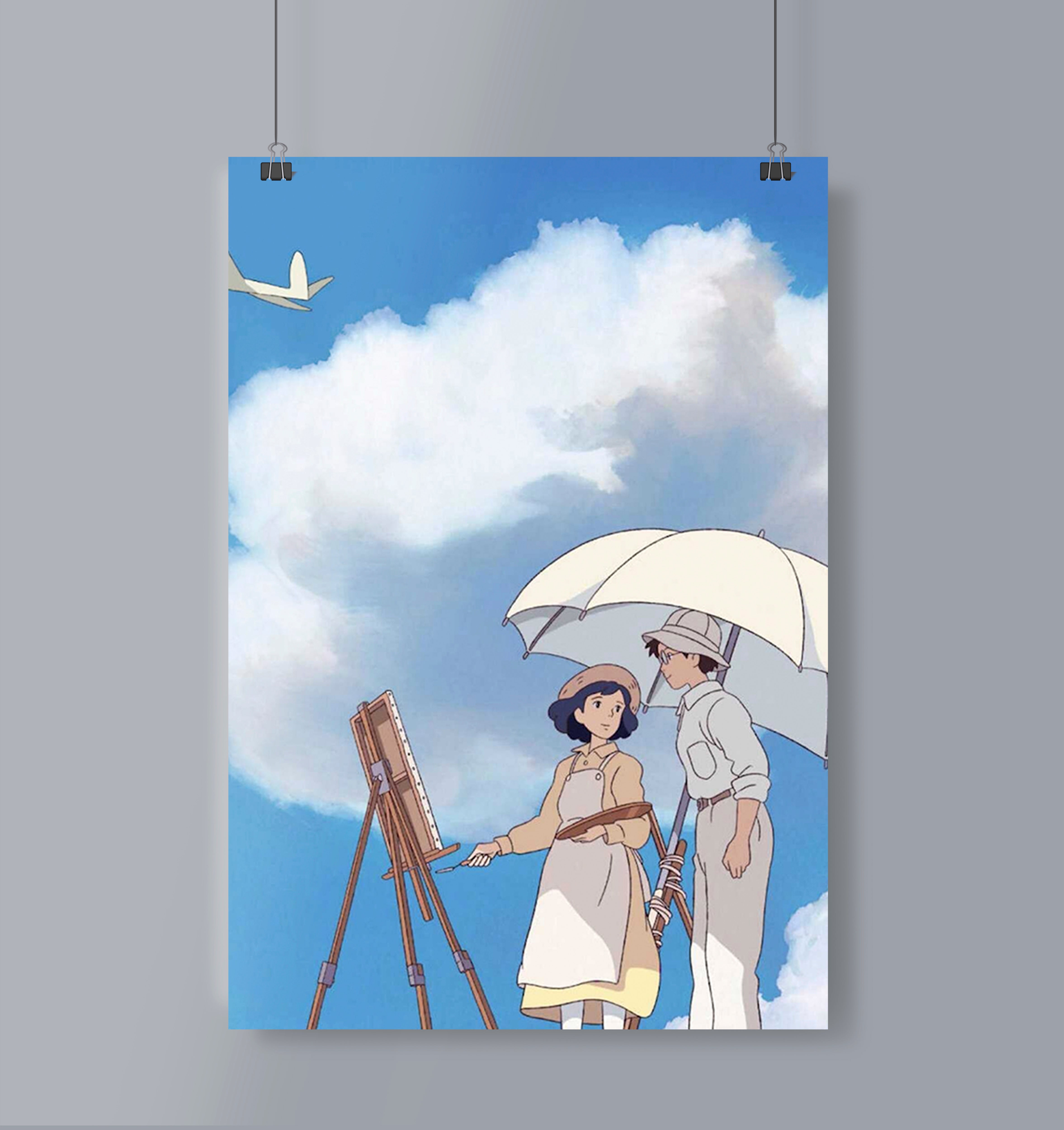 The Wind Rises Poster Portrait – Mangastore