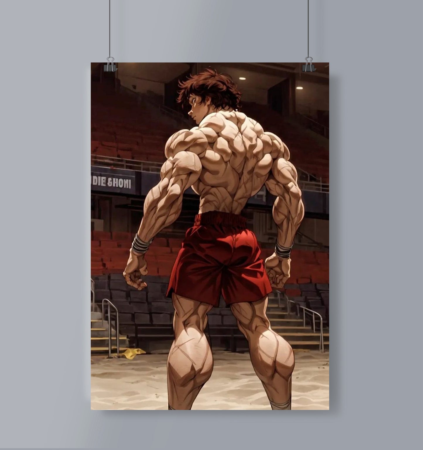 Baki's Devil Back Poster Portrait