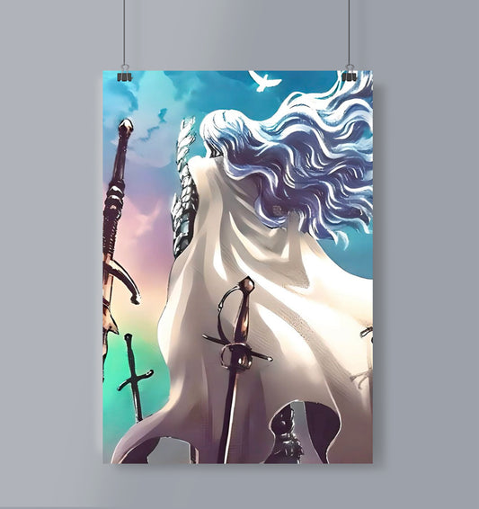 Berserk Griffith Poster Portrait