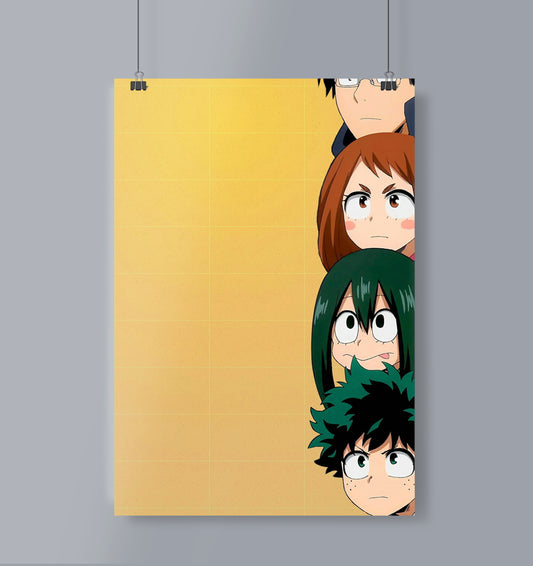 My Hero Academia Squad 19*13 Inch Portrait