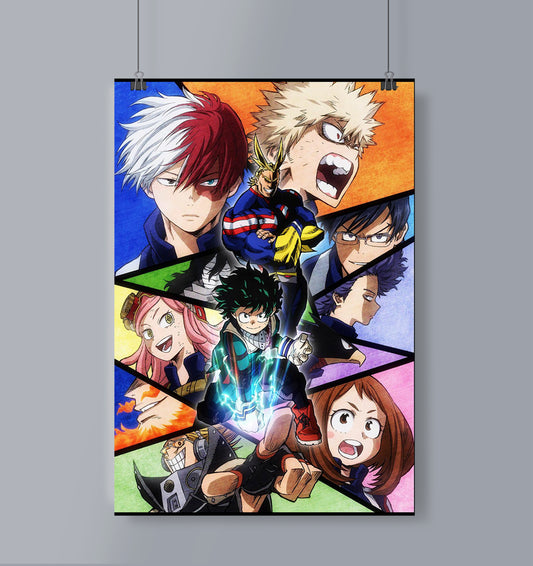 My Hero Academia 19*13 Poster Portrait