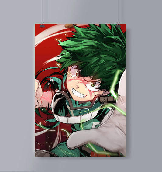 Izuku Midoriya 19*13 Poster Portrait My Hero Academia