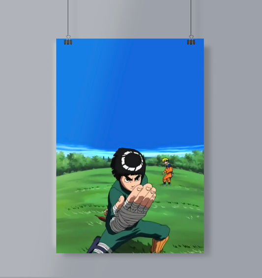 Rock Lee Poster Portrait