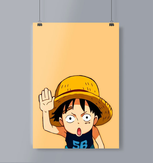 Yo Poster Portrait Luffy