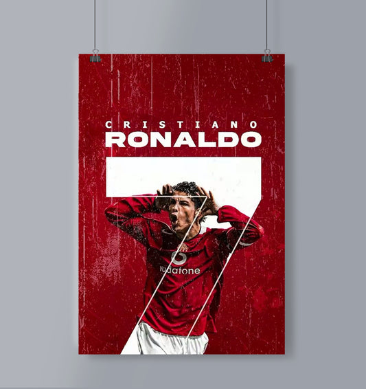 Cristiano Ronaldo 7 Poster