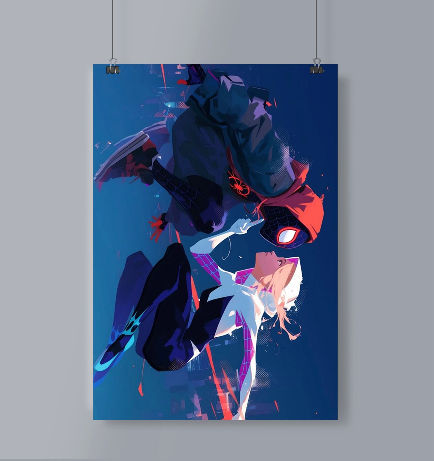 Miles and Gwen Poster Portrait