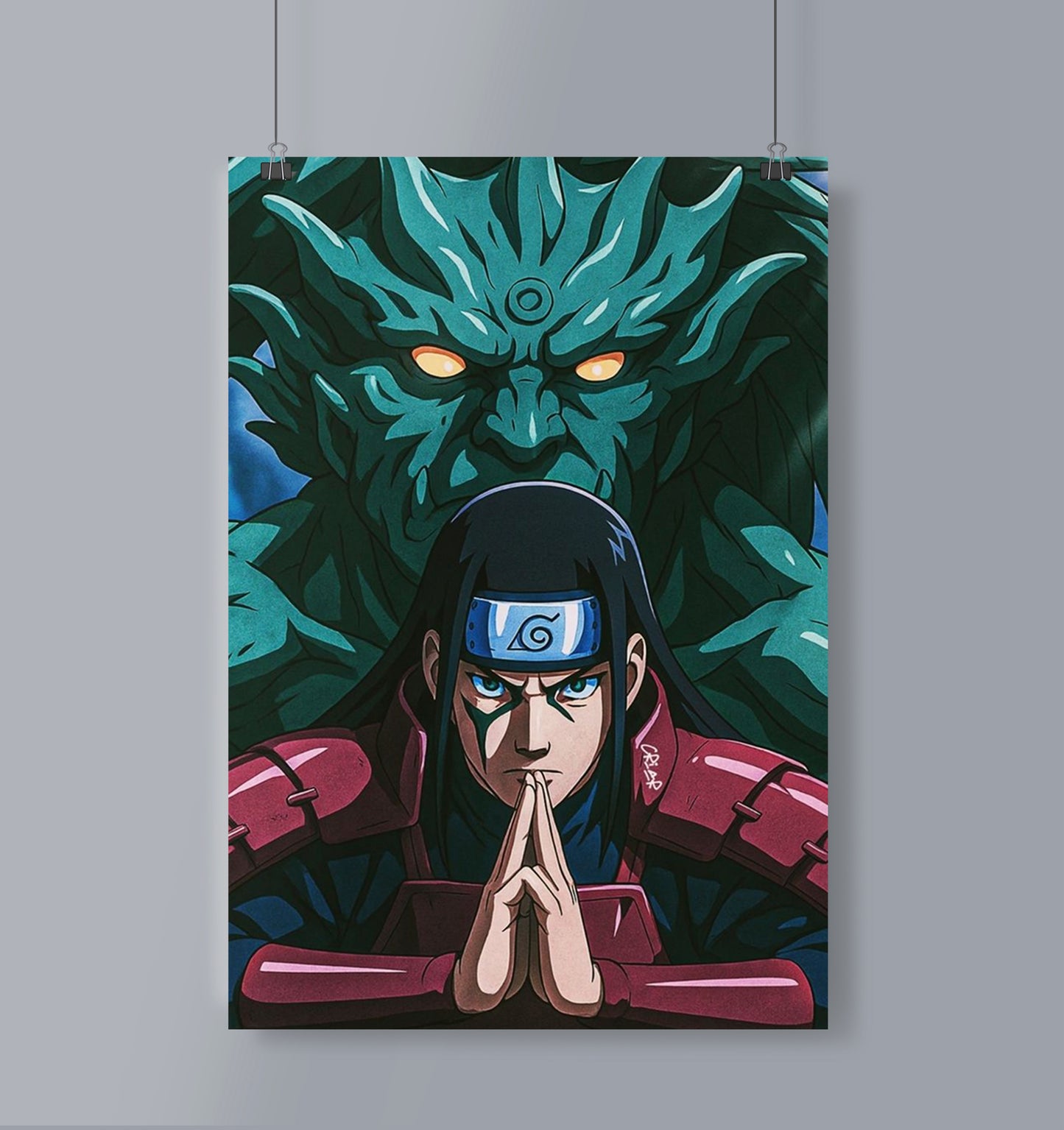 Hasirama Senju Portrait Poster