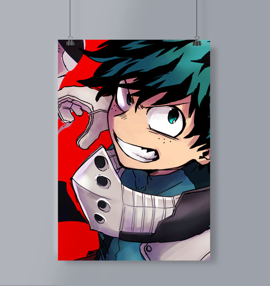 Izuku Midoriya Poster Portrait