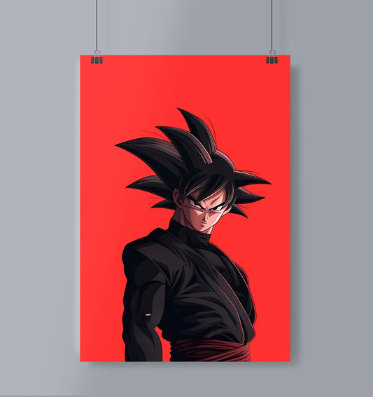 Goku Black Poster Portrait