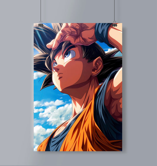 Goku Poster Portrait