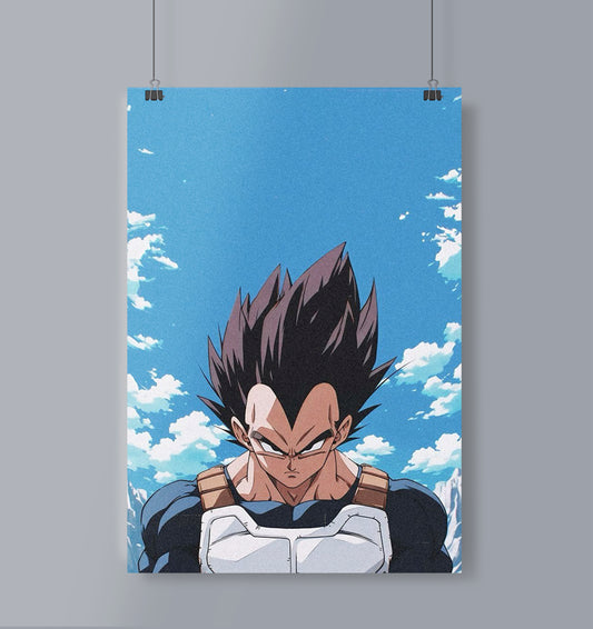 Vegeta Poster Portrait
