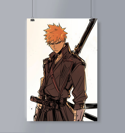 Ichigo Kurosaki Poster Portrait