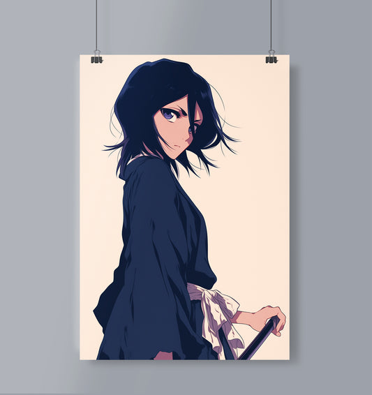 Rukia Kuchiki Poster Portrait