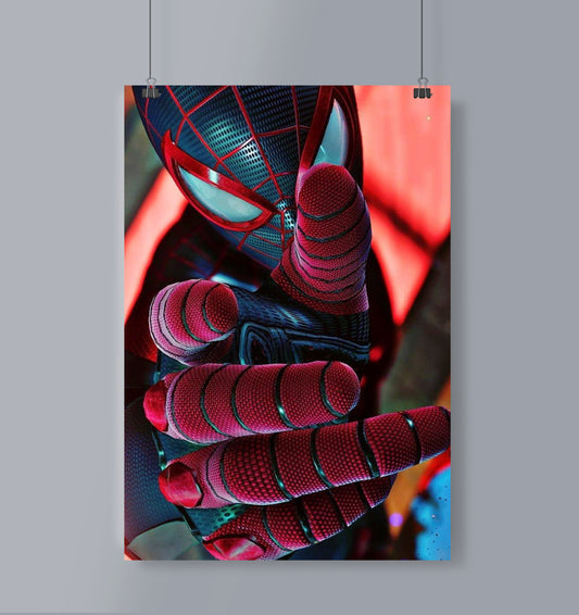 Spiderman Poster Portrait