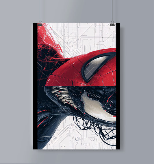 Venom Spiderman Portrait