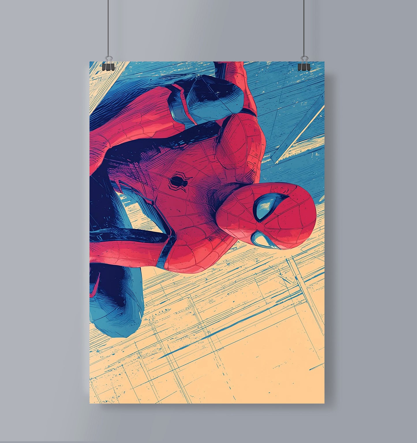 Spiderman Poster Portrait