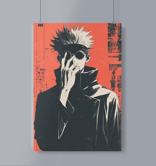 Gojo Poster Portrait